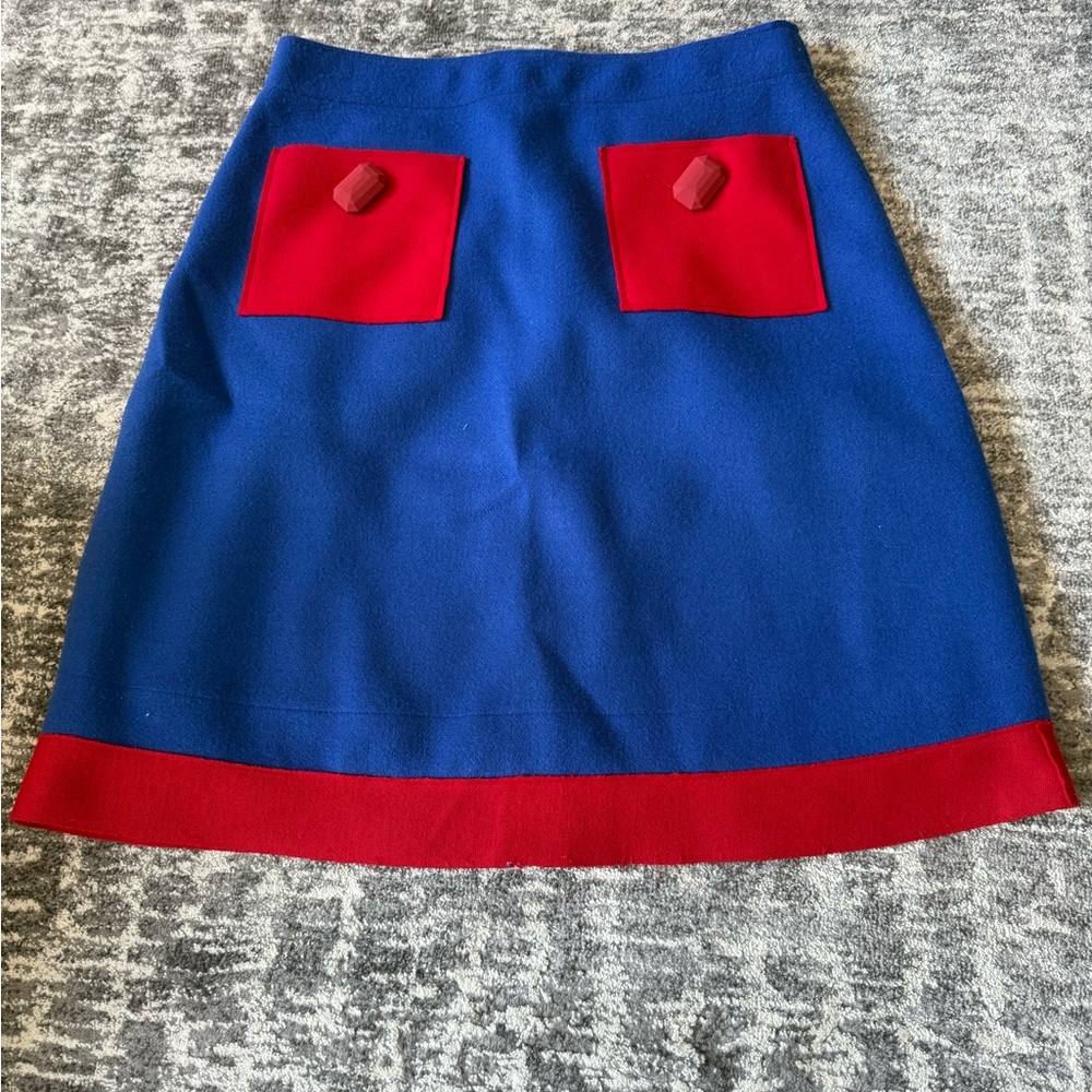 Mimisol red and blue skirt
